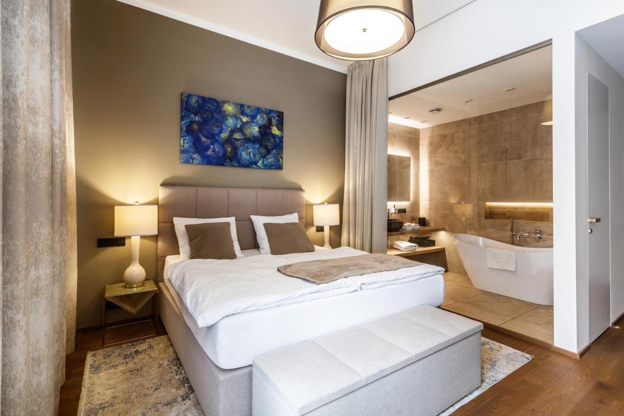 Luxury Prague Riverside Apartment Exterior foto