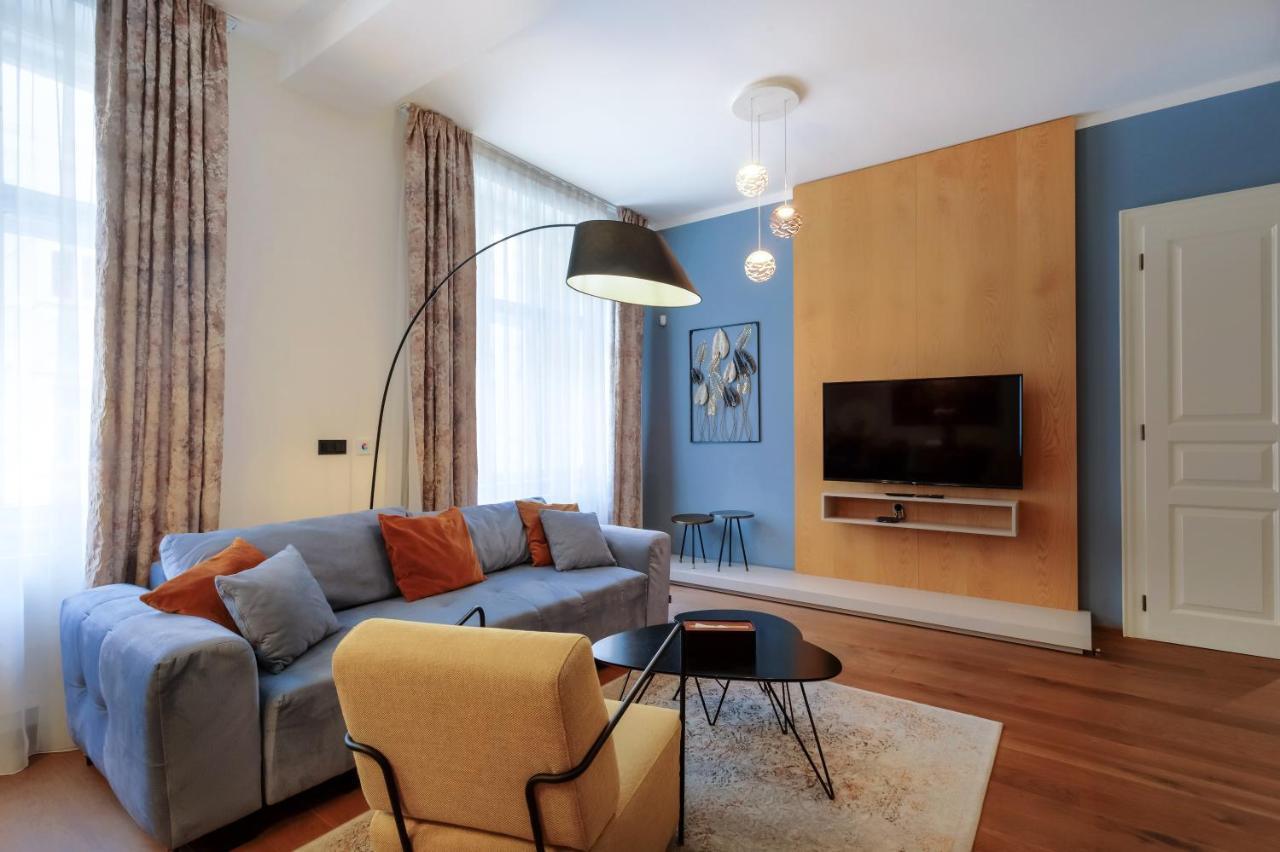 Luxury Prague Riverside Apartment Exterior foto